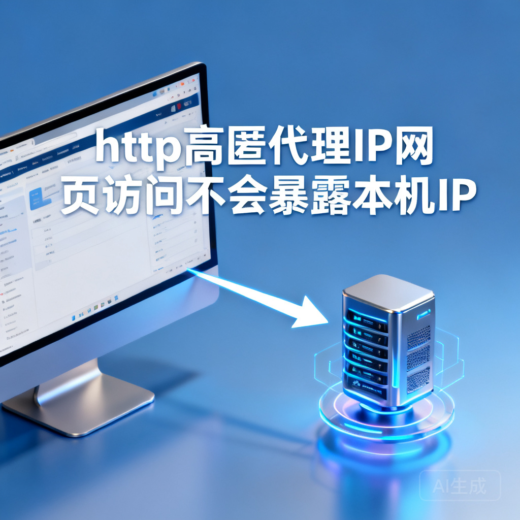 http高匿代理IP网页访问不会暴露本机IP?